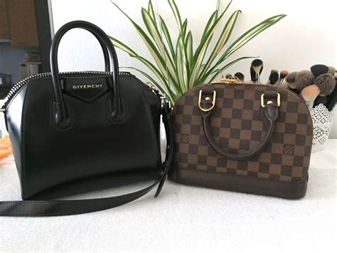 LOUIS VUITTON ALMA BB VS GIVENCHY ANTIGONA MINI